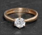 Preview: Brillant 585 Gold Ring 0,87ct; Top Wesselton; Si1